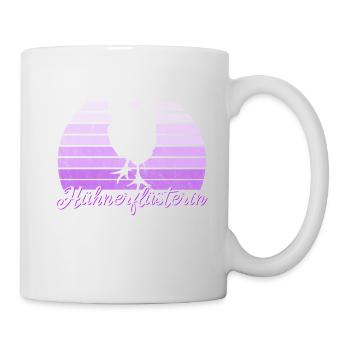 Chicken whisperer chickens chicken farmer - Mug - white - Right