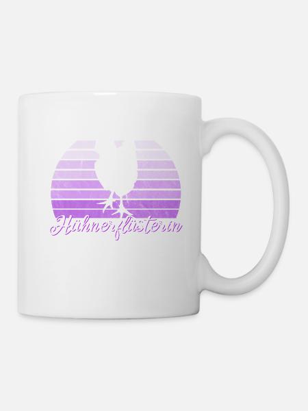 Hühnerflüsterin Hühner Hühnerhalter - Tasse - Weiß