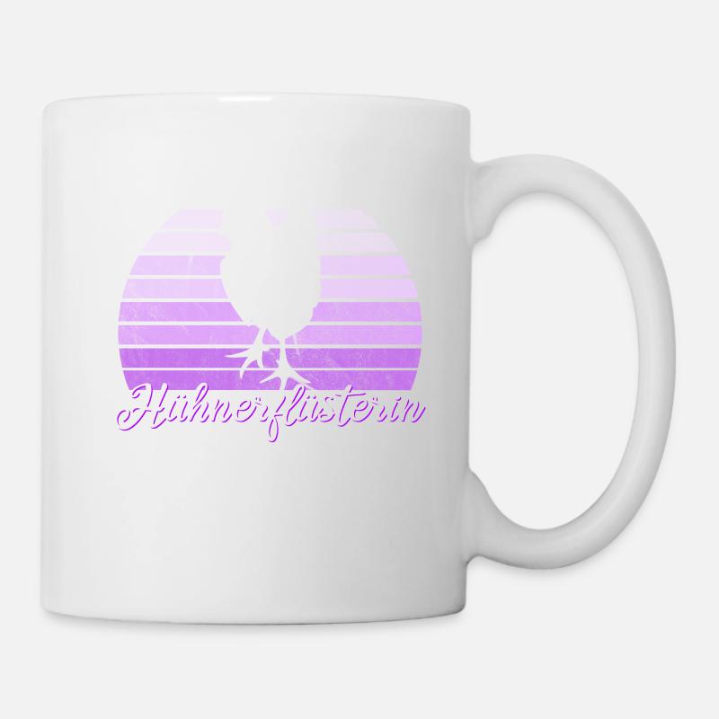 Hühnerflüsterin Hühner Hühnerhalter - Tasse - Weiß