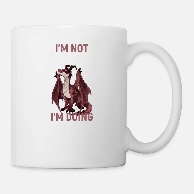 I'm Not Procrastinating I'm Doing Side Quests - Tasse - Weiß