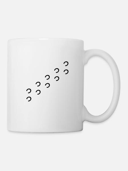 Lustiger Pferde und Reiten Spruch als Geschenk - Tasse - Weiß