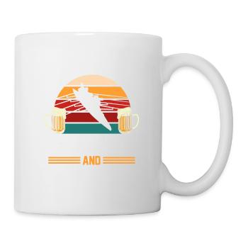 Rowing Beer Rowing Boat Gift - Mug - white - Right