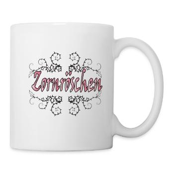Zornröschen - Tasse - Weiß - Rechts
