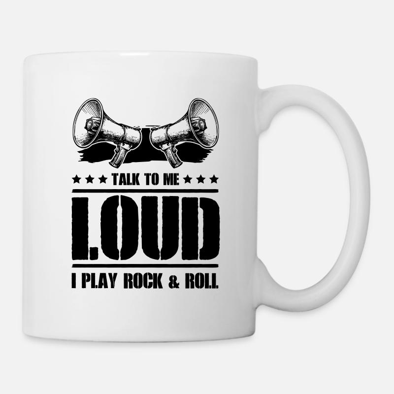Musique Rock n roll - Mug blanc - blanc