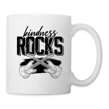 Guitare Rock Musique - Mug blanc - blanc - Droite