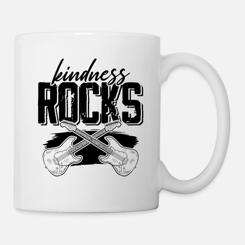 Guitare Rock Musique - Mug blanc - blanc