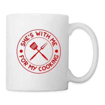 Dad Cooking Chef Chef Chef - Mug - white - Right
