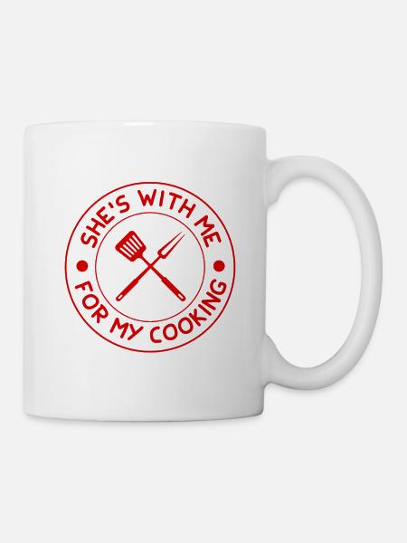Papa Kochen Koch Chefkoch - Tasse - Weiß