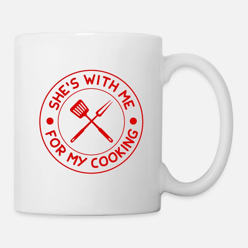Papa Kochen Koch Chefkoch - Tasse - Weiß