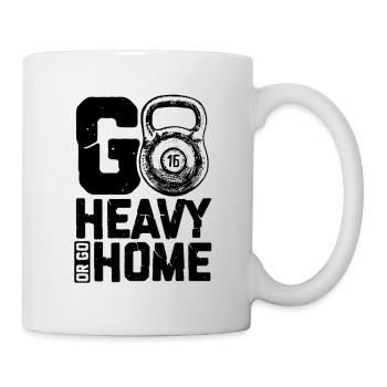 Fitness heavy workout - Tasse - Weiß - Rechts