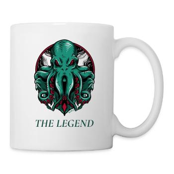 lovecraft the legend universe t-shirt - Mug - white - Right