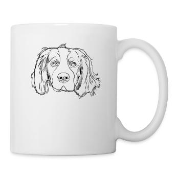 Strokes Welsh Springer Spaniel Dog - Mug - white - Right