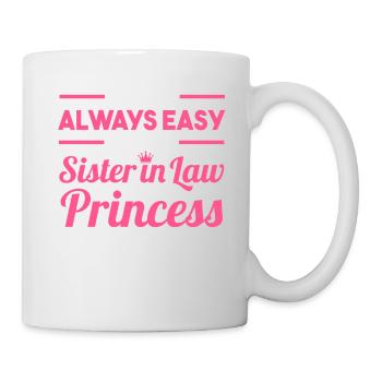 Sister-in-law Princess - Mug - white - Right