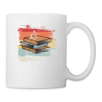 Retro Book - Mug - white - Right
