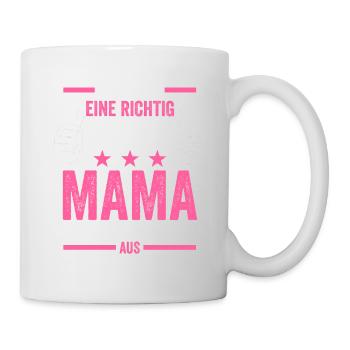 Beste Mama - Tasse - Weiß - Rechts