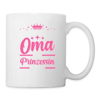 Oma Prinzessin - Tasse - Weiß - Rechts
