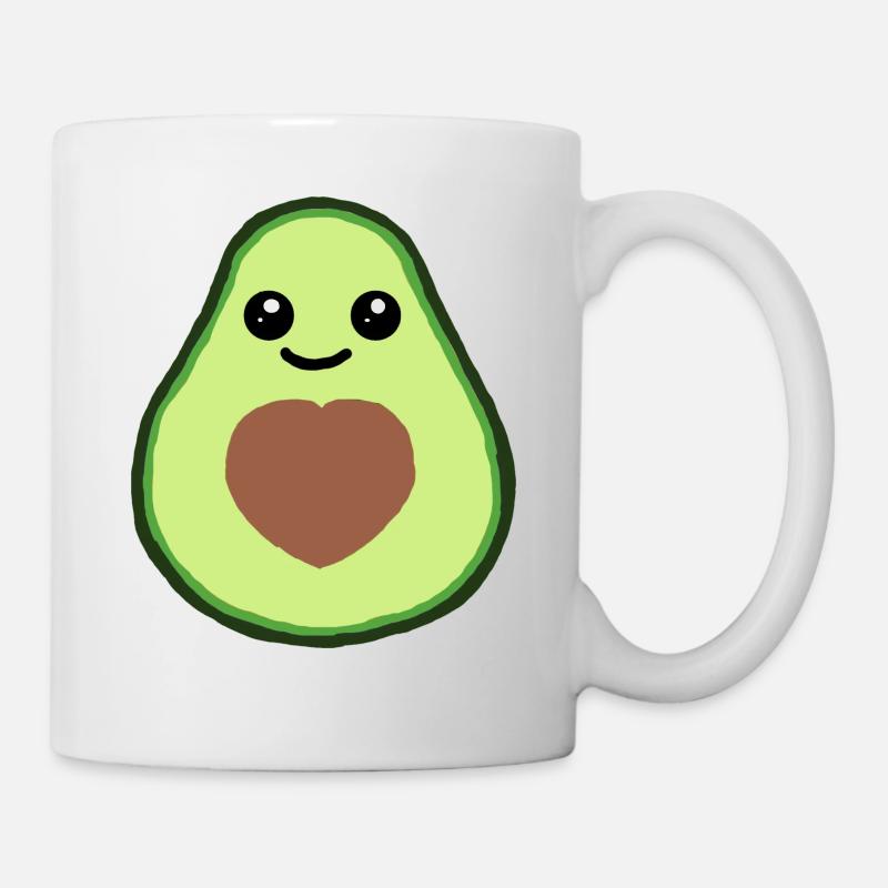 Avocado - Tasse - Weiß