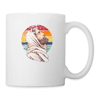 Funny Christian saying about Jesus and God! - Mug - white - Right