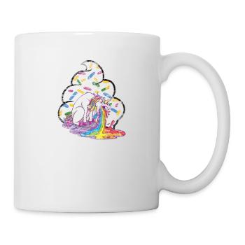 Funny unicorn saying about unicorns! - Mug - white - Right