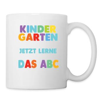 Erster Schultag Schulanfang Schulkind - Tasse - Weiß - Rechts