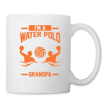 Wasserball Opa Vatertag Geschenk - Tasse - Weiß - Rechts