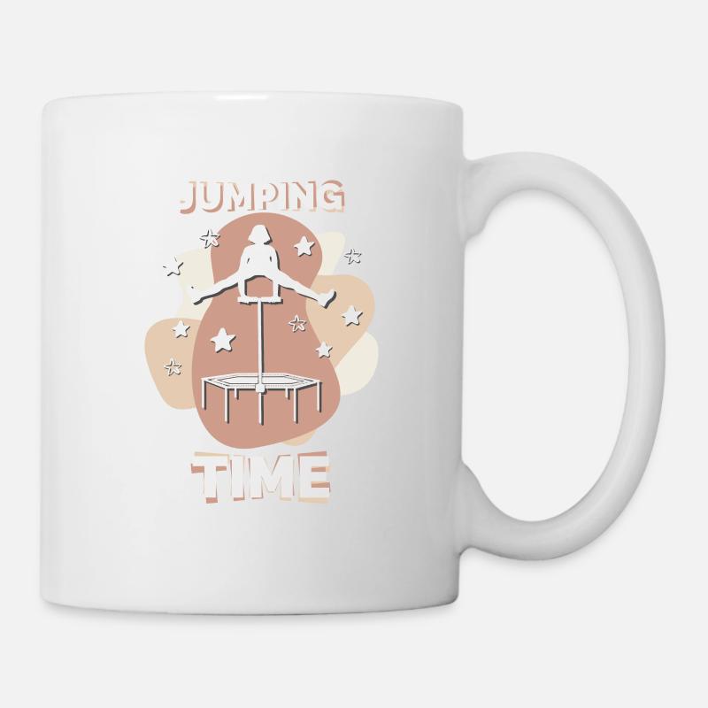 Jumping Time, Jumping Fitness - Mug - white