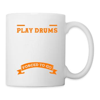 Batterie Tambour Drumset TambourS - Mug blanc - blanc - Droite