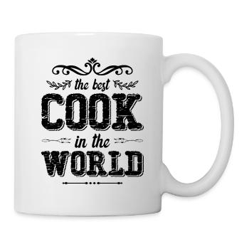 best chef in the world - Mug - white - Right