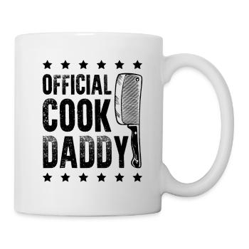 Cook dad daddy papa spruch - Mug - white - Right