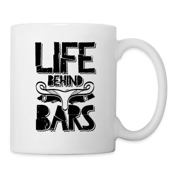Vélo Bars - Mug blanc - blanc - Droite
