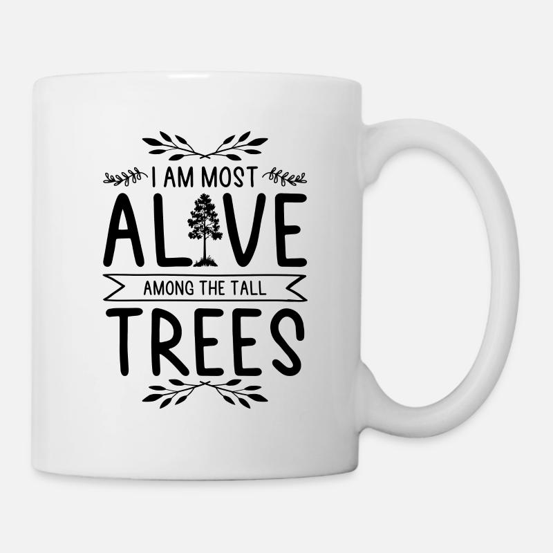 Nature Tree Trees - Mug - white