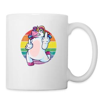 Funny unicorn saying about unicorns! - Mug - white - Right