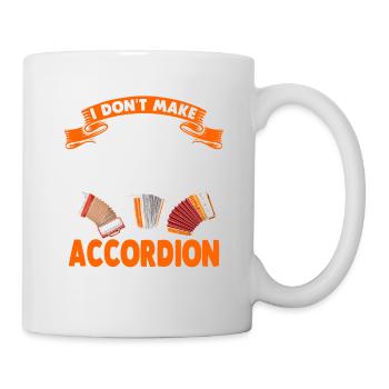 Accordéon Fisarmonika Musique De musique - Mug blanc - blanc - Droite