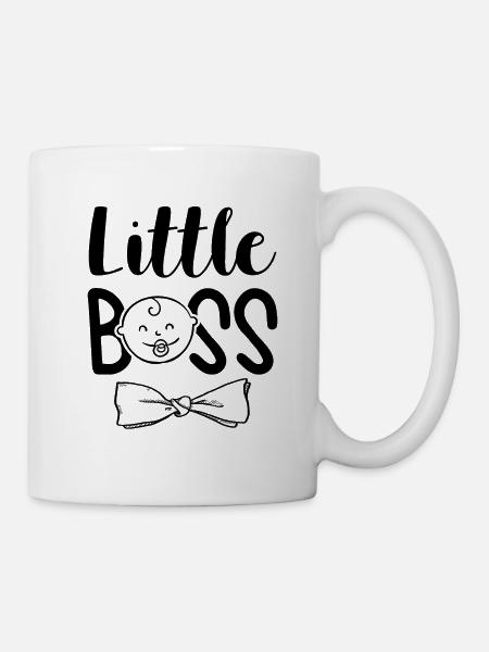 baby boss kleiner - Tasse - Weiß