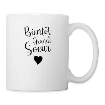 Future Grande Soeur, Bientôt Grande Soeur - Mug blanc - blanc - Droite