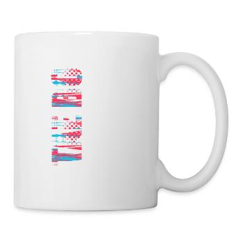 Tae Bo, sport de combat international - Mug blanc - blanc - Droite
