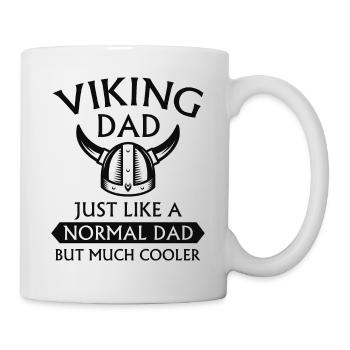 Papa viking - Mug blanc - blanc - Droite