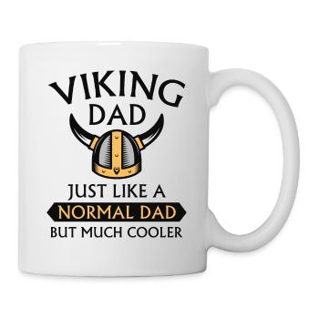 Papa viking - Mug blanc - blanc - Droite