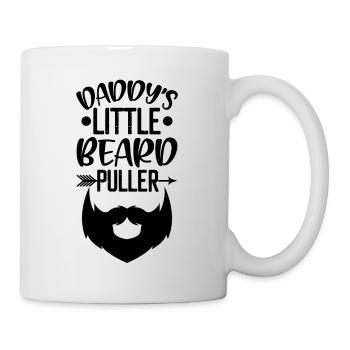 Daddy's Little Beard Puller Onesie - Tasse - Weiß - Rechts