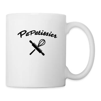 papa pâtissier papatissier - Mug blanc - blanc - Droite