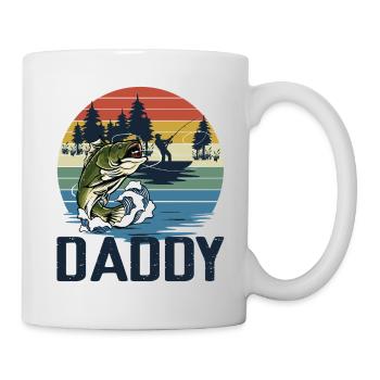 Fishing Daddy Matching - Tasse - Weiß - Rechts