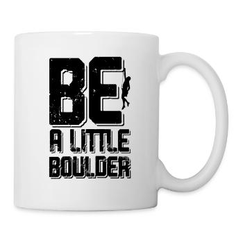 Bouldering klettern - Tasse - Weiß - Rechts