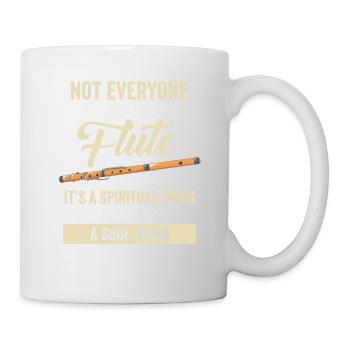Flûte Flûtiste Flûte Flûte Flûte Flûte - Mug blanc - blanc - Droite