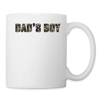 Dad and Boy Matching - Mug - white - Right