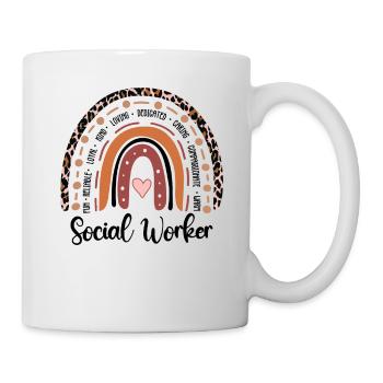 Social Worker - Tasse - Weiß - Rechts