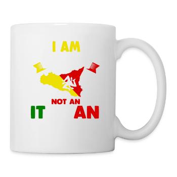 Italien Italia Italiener Sizilianer Sizilien - Tasse - Weiß - Rechts