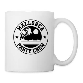 Mallorca Party Crew - Tasse - Weiß - Rechts