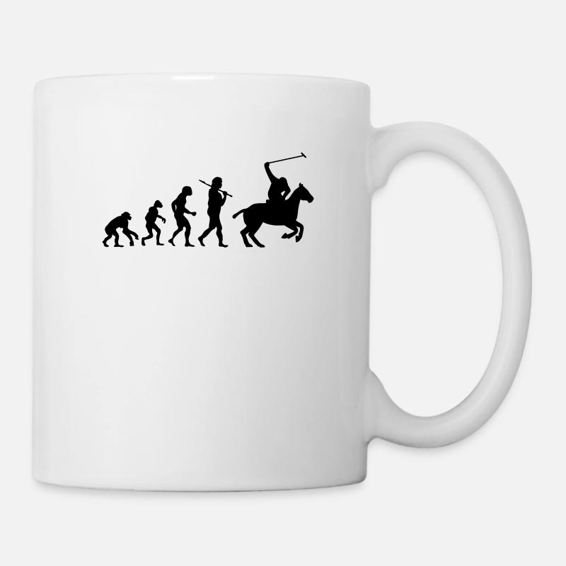 Evolution Polo - Tasse - Weiß