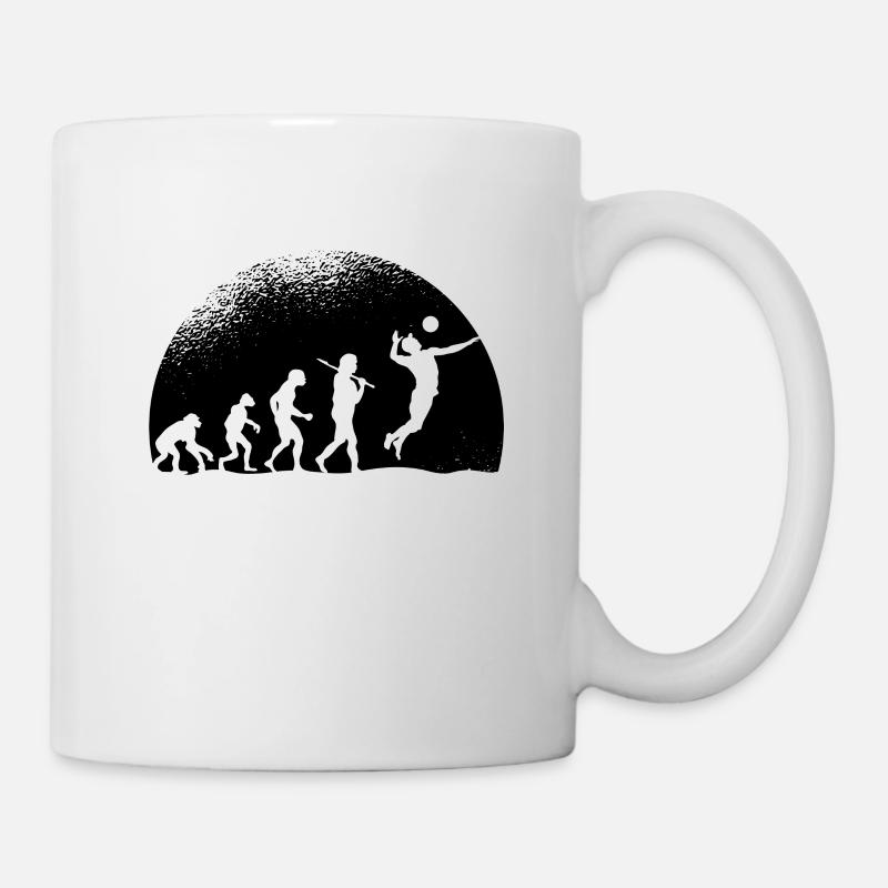 Evolution Volleyball - Tasse - Weiß