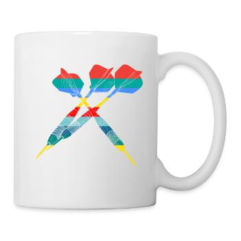 Dart - Tasse - Weiß - Rechts